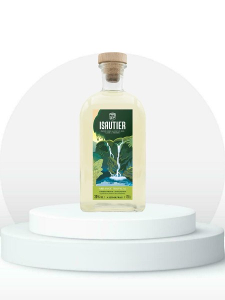 Rhum arrangé tropical combava menthe Isautier